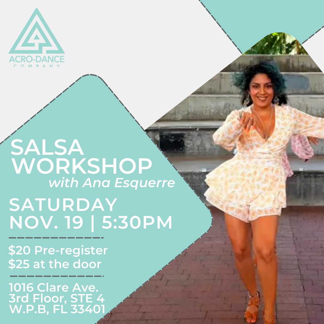 Salsa workshop with Ana Esquerre