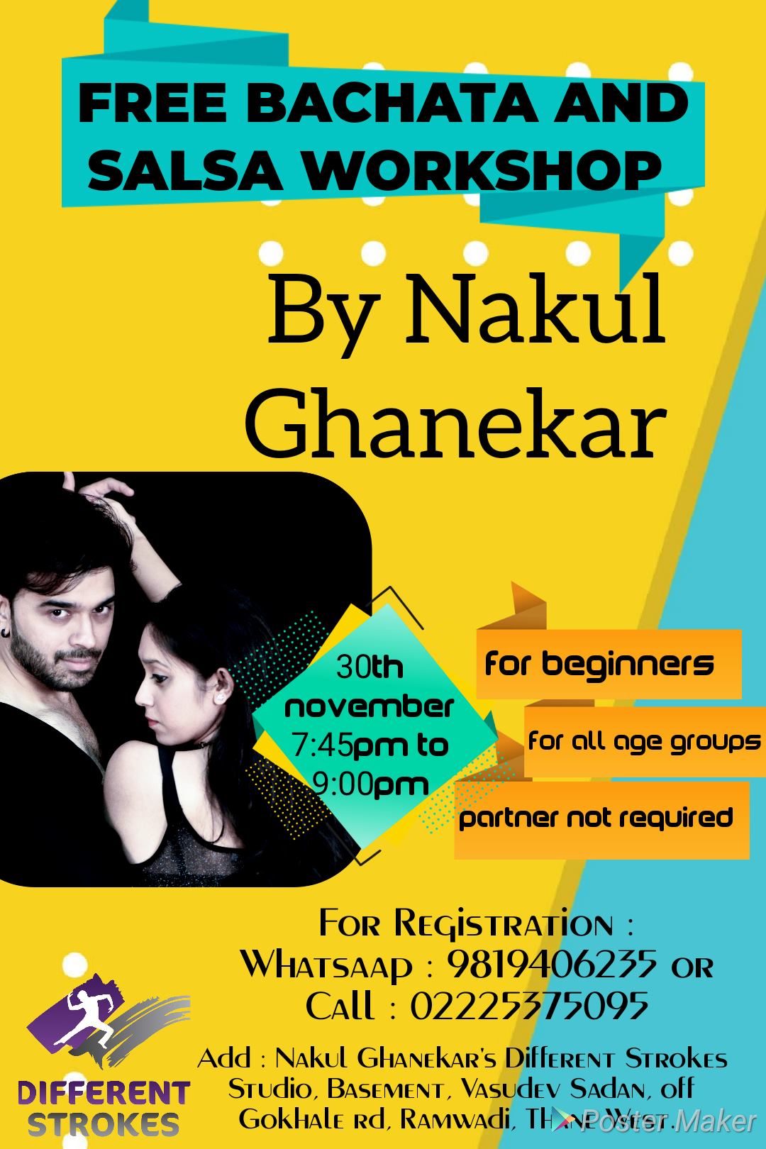 Bachata and Salsa workshop