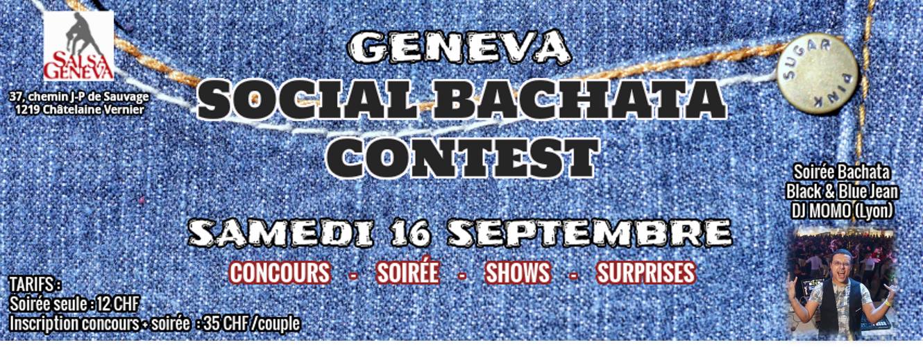 Geneva Social Bachata Contest + Soirée Bachata avec Dj Momo