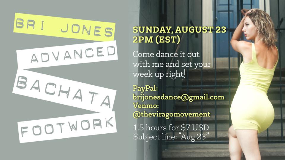 Advanced Bachata Footwork with Bri Jones