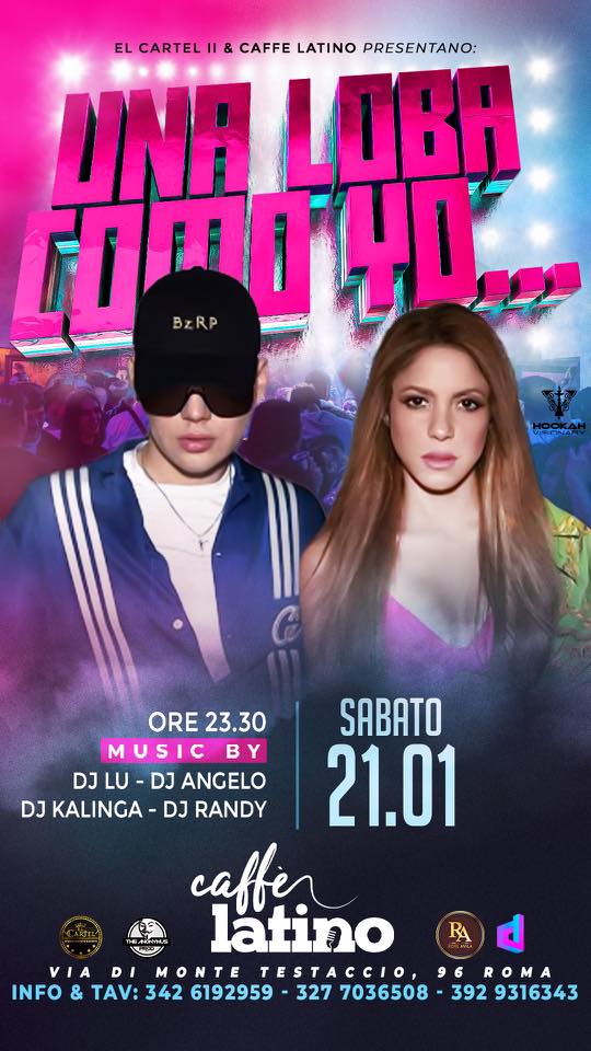 EL CARTEL II & CAFFE LATINO PRESENTANO UNA LOBA COMO YO