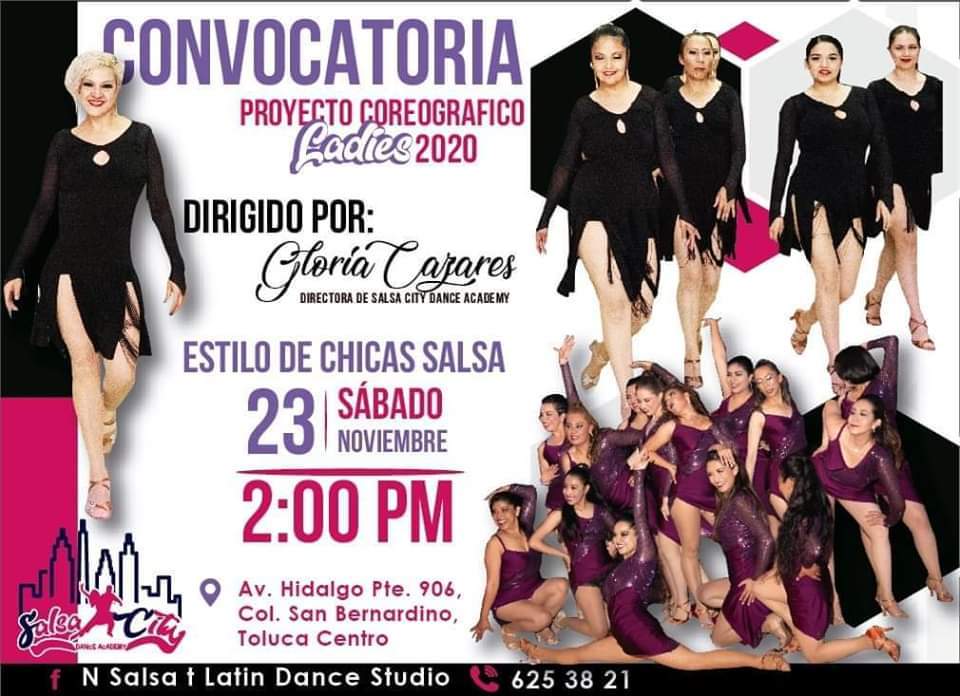 Convocatoria Ladies SALSA CITY