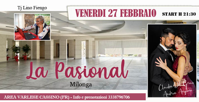 "La Pasional" Milonga