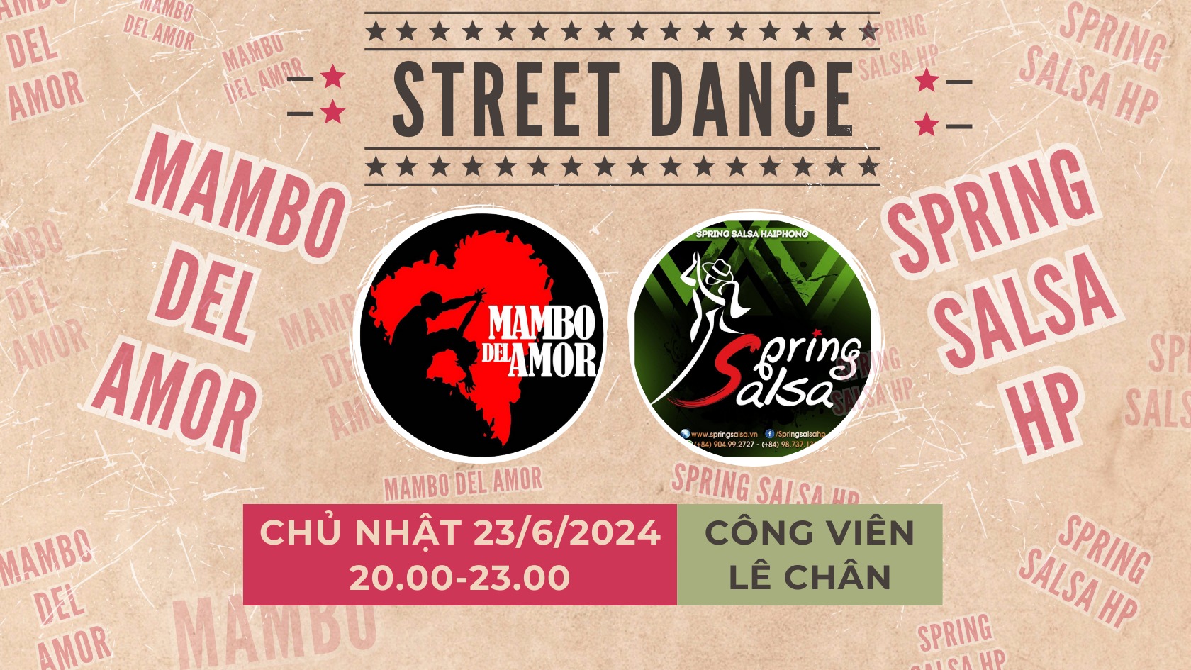 Hai Phong Latin Street Dance - Sunday 23.06.2024
