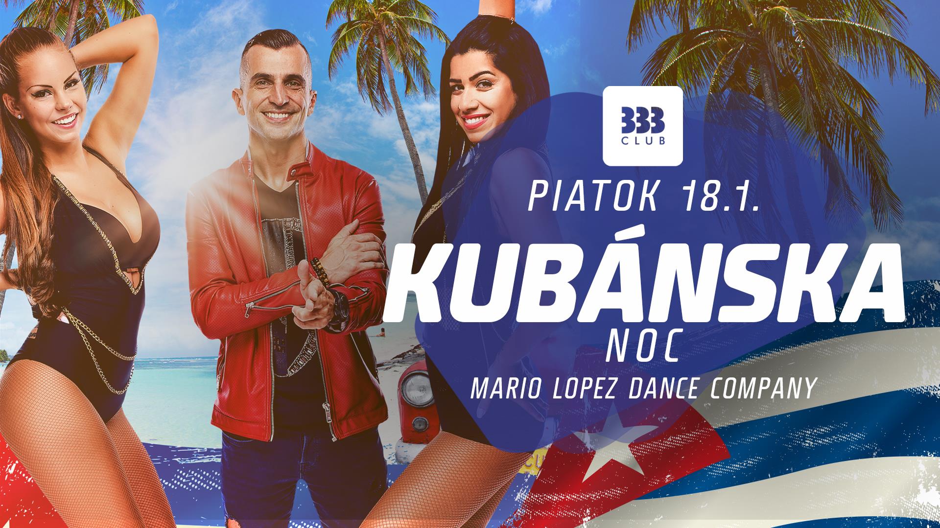 ★ Kubánska Noc v 333 ★ 18.1.