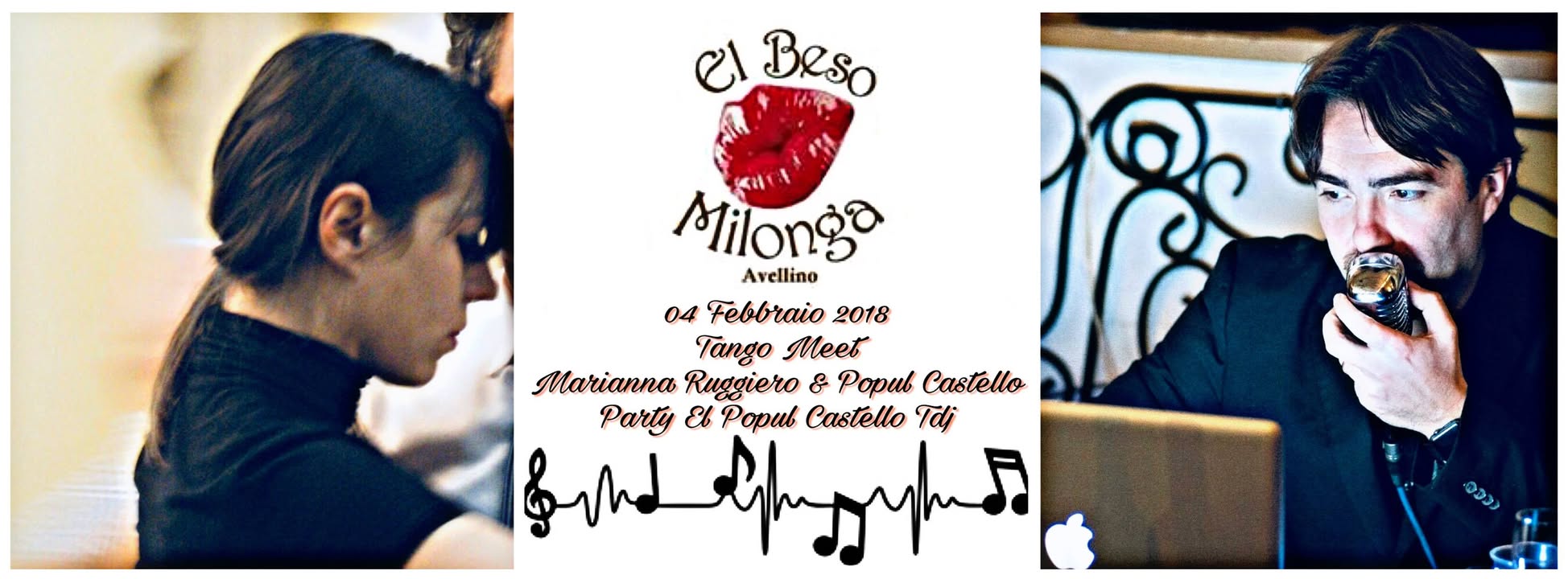 El Beso 04 Febbraio ospita Marianna R e El Popul Castello Tdj