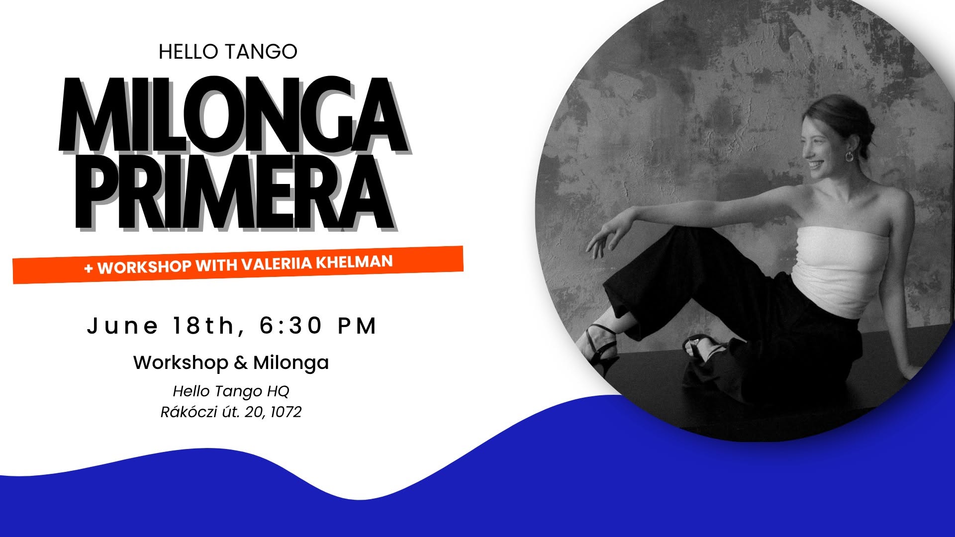 Milonga Primera + Workshop (Tango, Music & Drinks) 👠✨