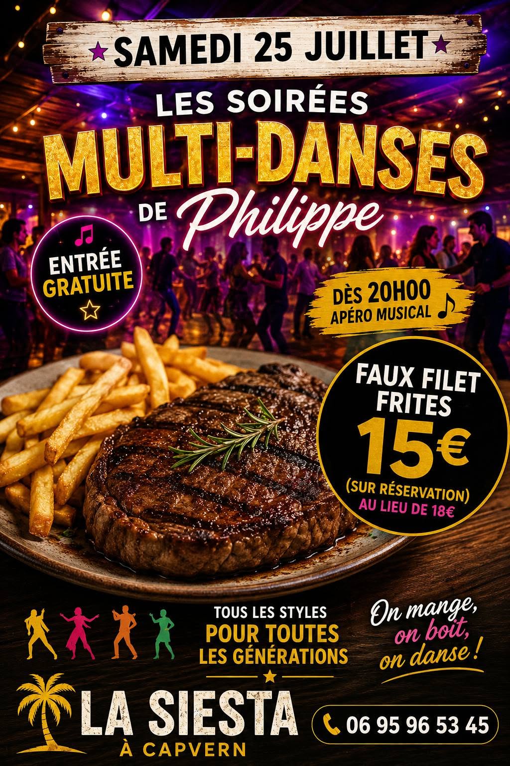 La soirée Multi danse de Philippe