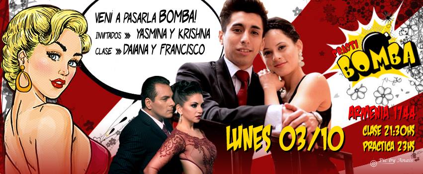 Hoy!!! a La Practi-bomba! con Yasmina Mamana y Krishna Olmedo!