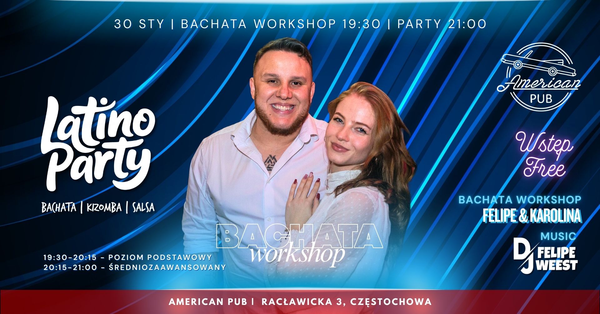 LATINO PARTY W AMERICAN PUB
