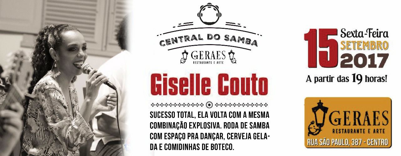 Giselle Couto e a Central do Samba