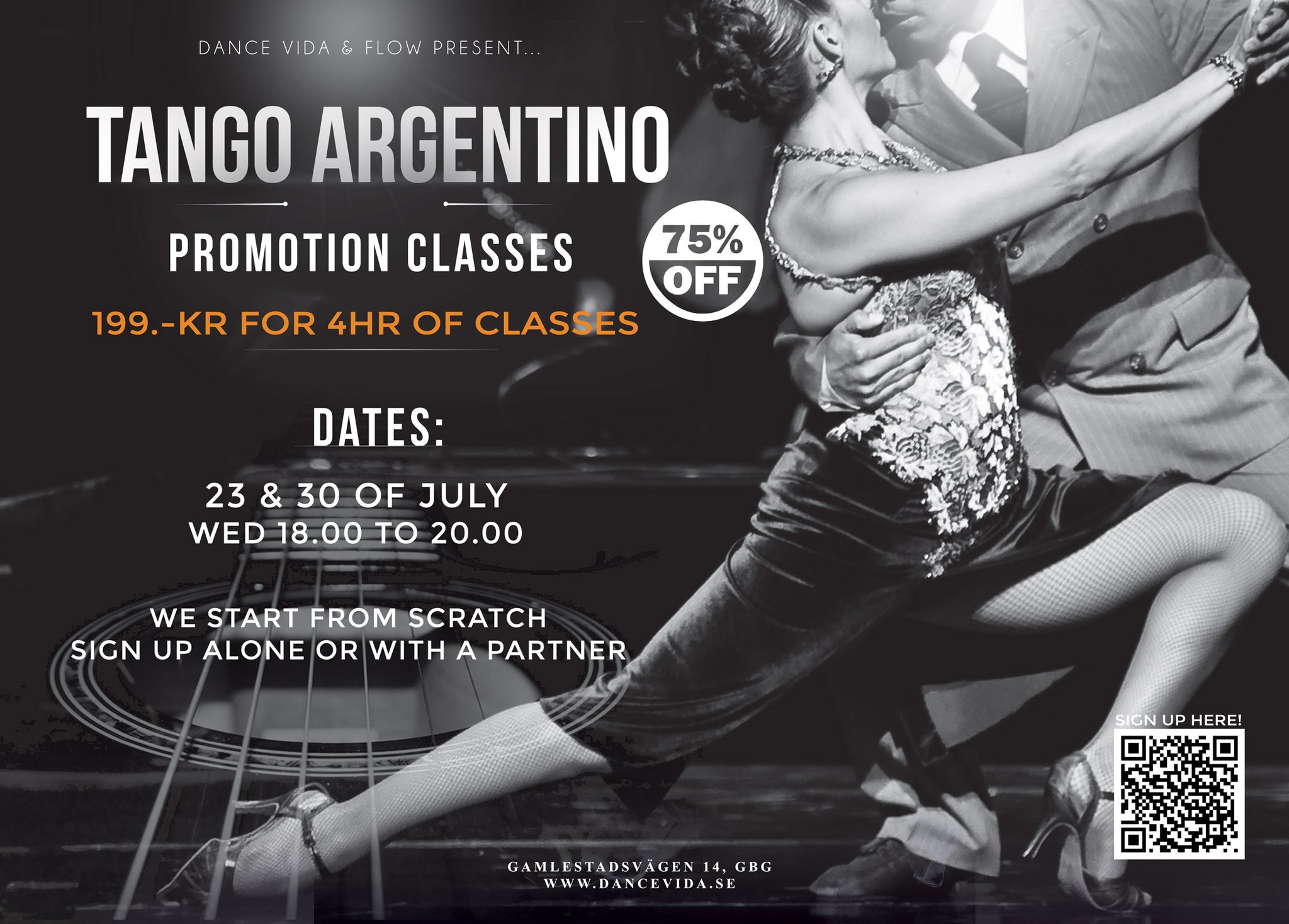 Argentine Tango Promo Classes