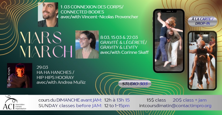 Cours du dimanche - Sunday classes ✨ 🌀 👣 - FR ENG