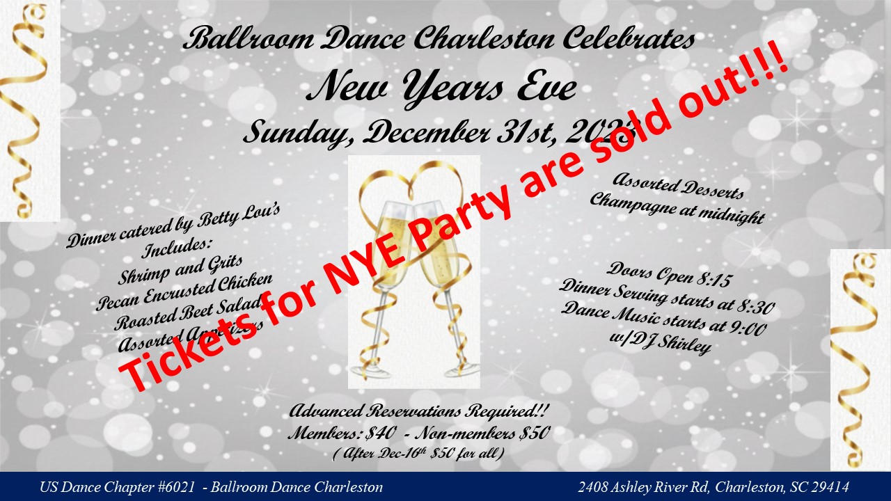 New Years Eve Dance Party (Sold Out!!!)