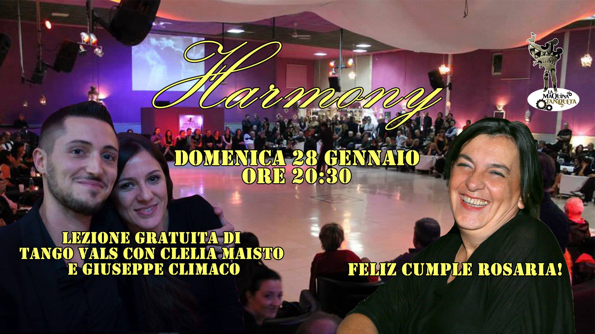 Harmony:Lezione gratuita + Cumple!