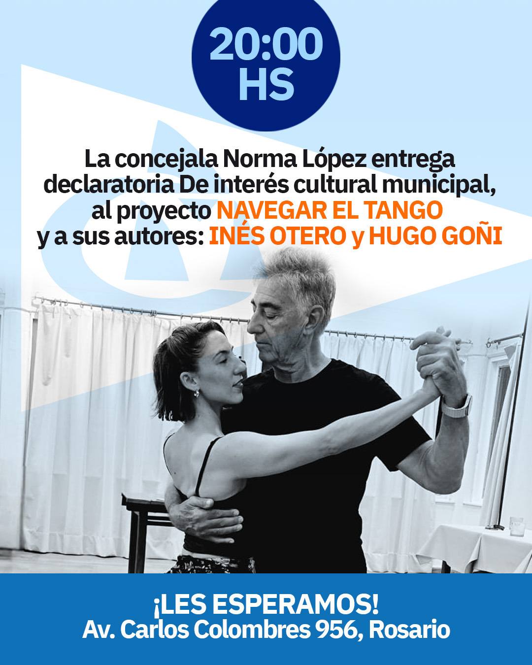 declaracion de interés cultural el proyecto Navegar el Tango