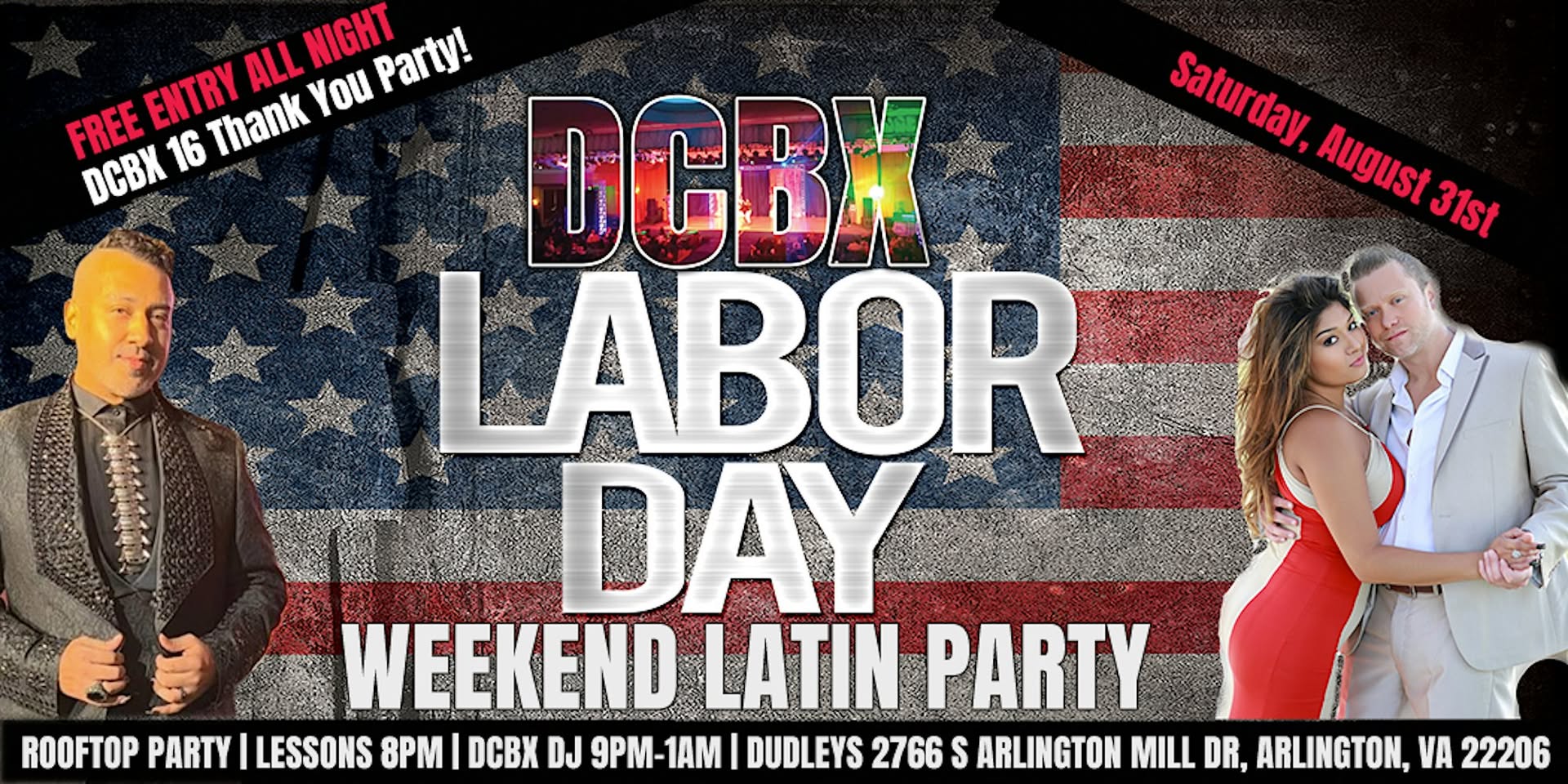 DCBX Rooftop Labor Day Wknd Latin Party (DCBX 16 AFTER PARTY)