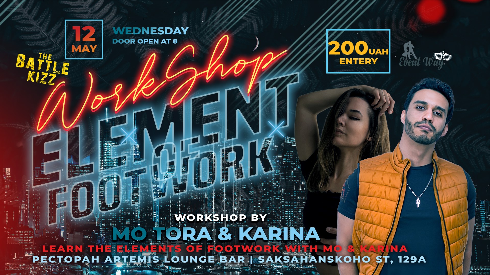 Masterclass Mo Tora & Karina Footwork