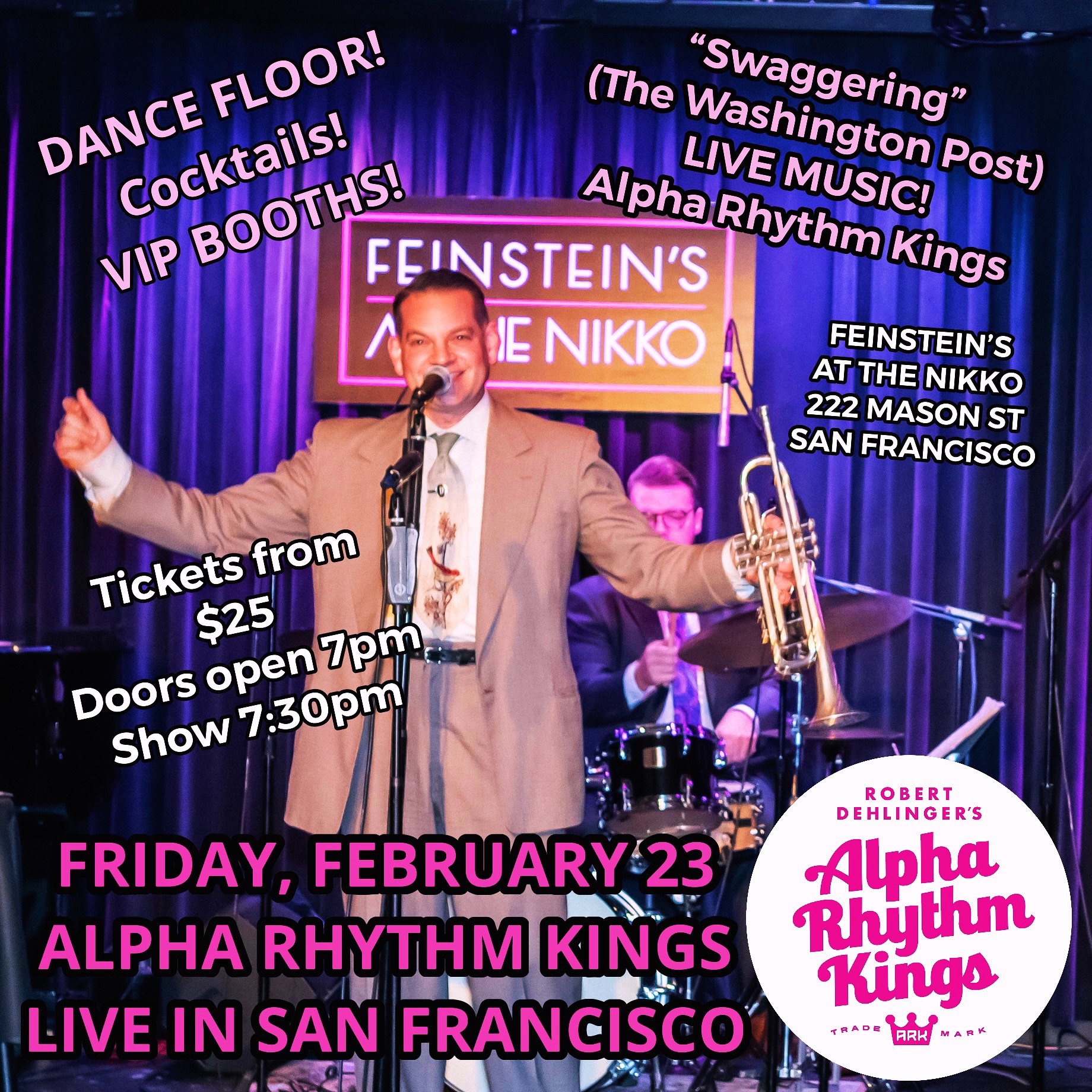 Swing Night With Alpha Rhythm Kings