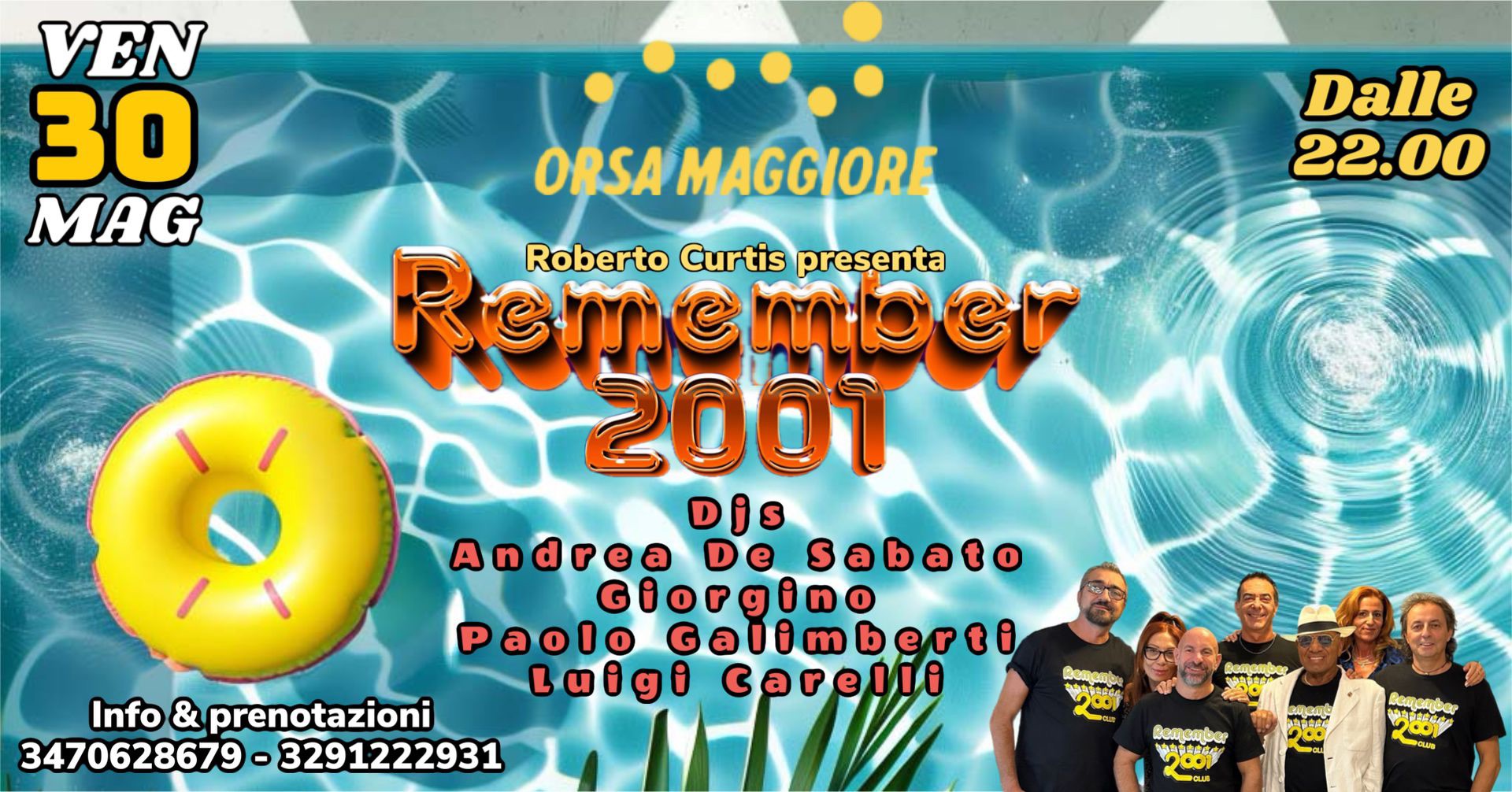 Remember 2001 Club @Orsa Maggiore Latino + Disco