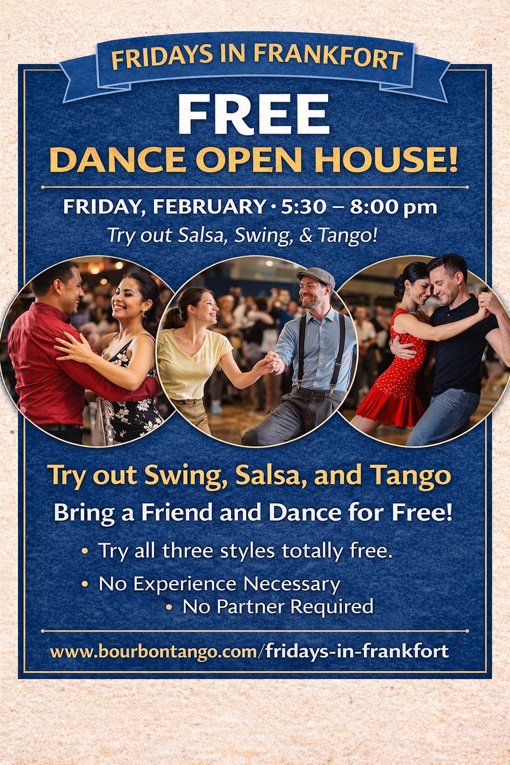 Free Dance Classes- Open House -Fridays in Frankfort