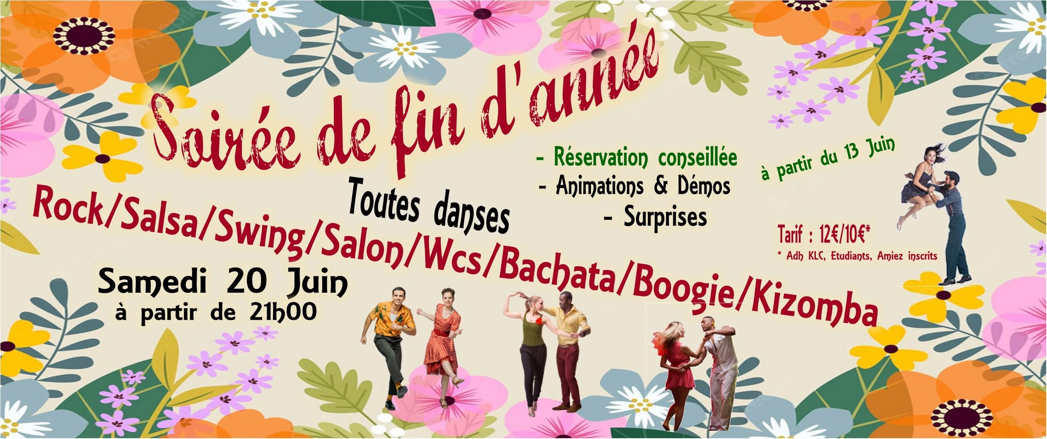 Soirée de fin d'année du King Louis Club