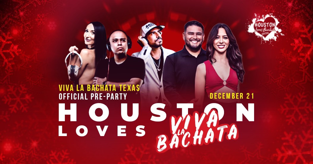 Houston Loves Bachata White & Red Winter WonderDance!