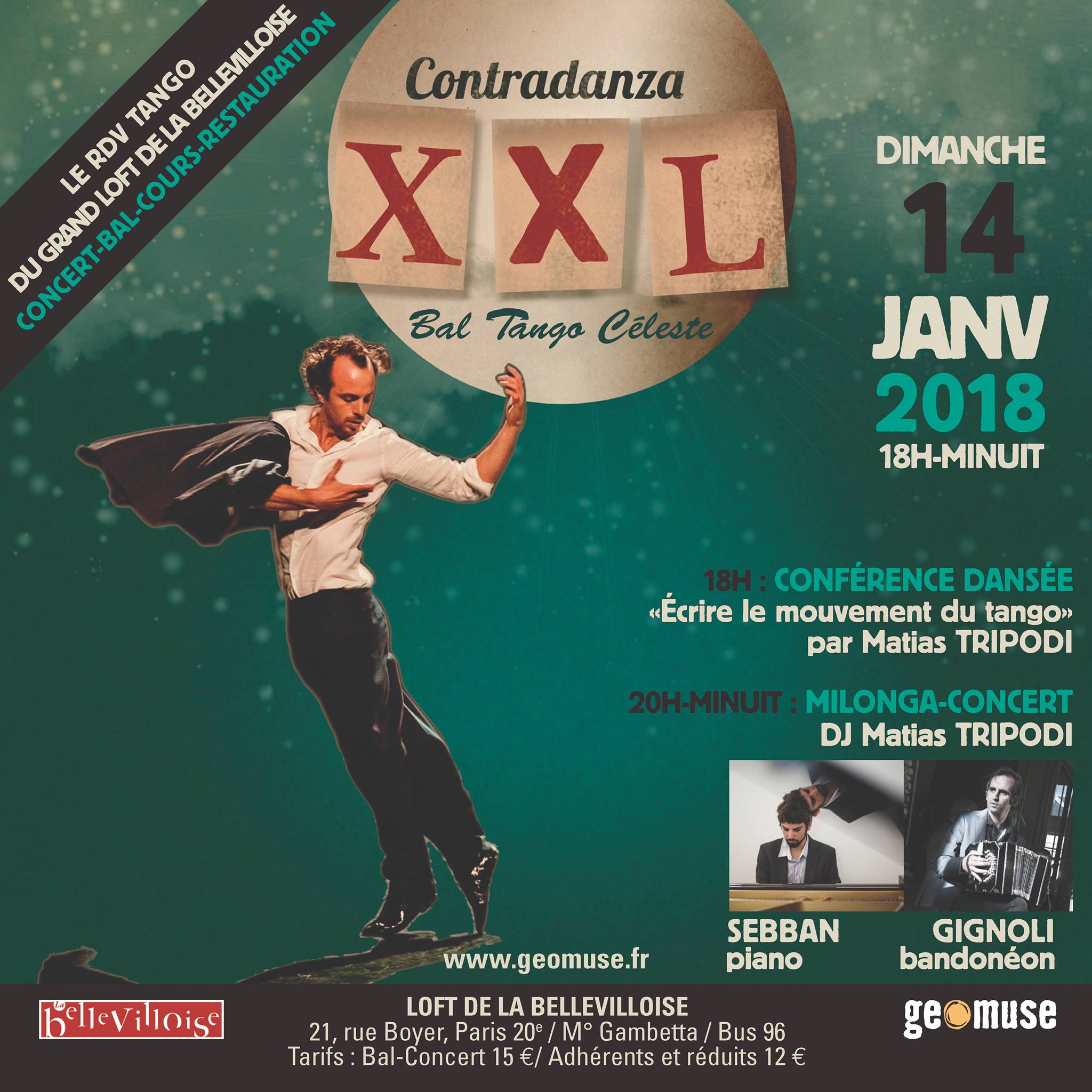 Contradanza tango Bellevilloise