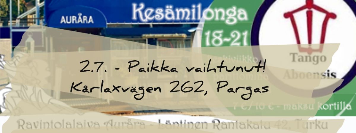 Matalan kynnyksen milonga DJ Satumaarit