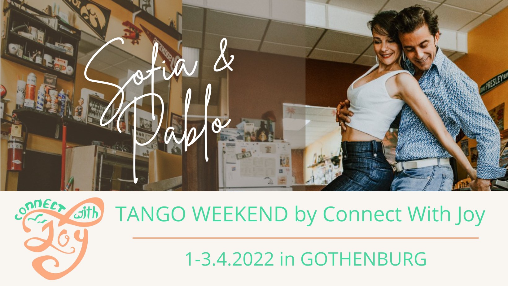 Sofia Saborido and Pablo Inza - Tango weekend in Gothenburg
