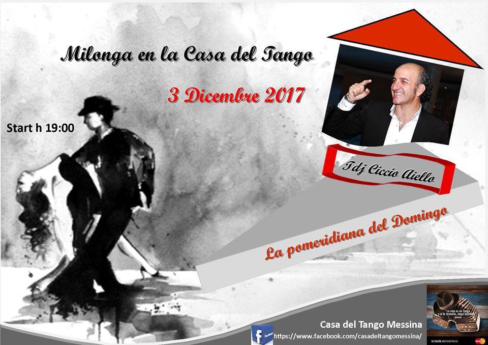 Milonga en la Casa del Tango Ciccio Aiello Tangodj