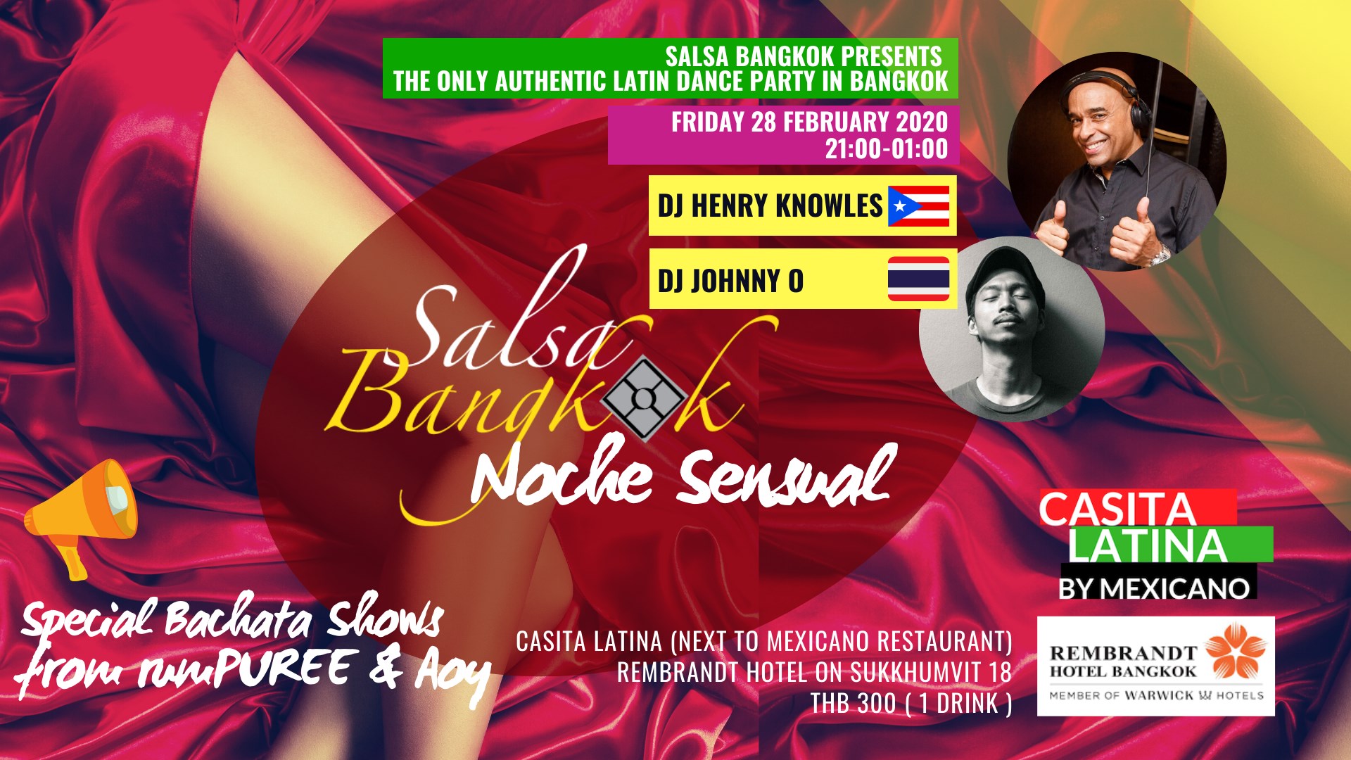Salsa Bangkok Party - Noche Sensual