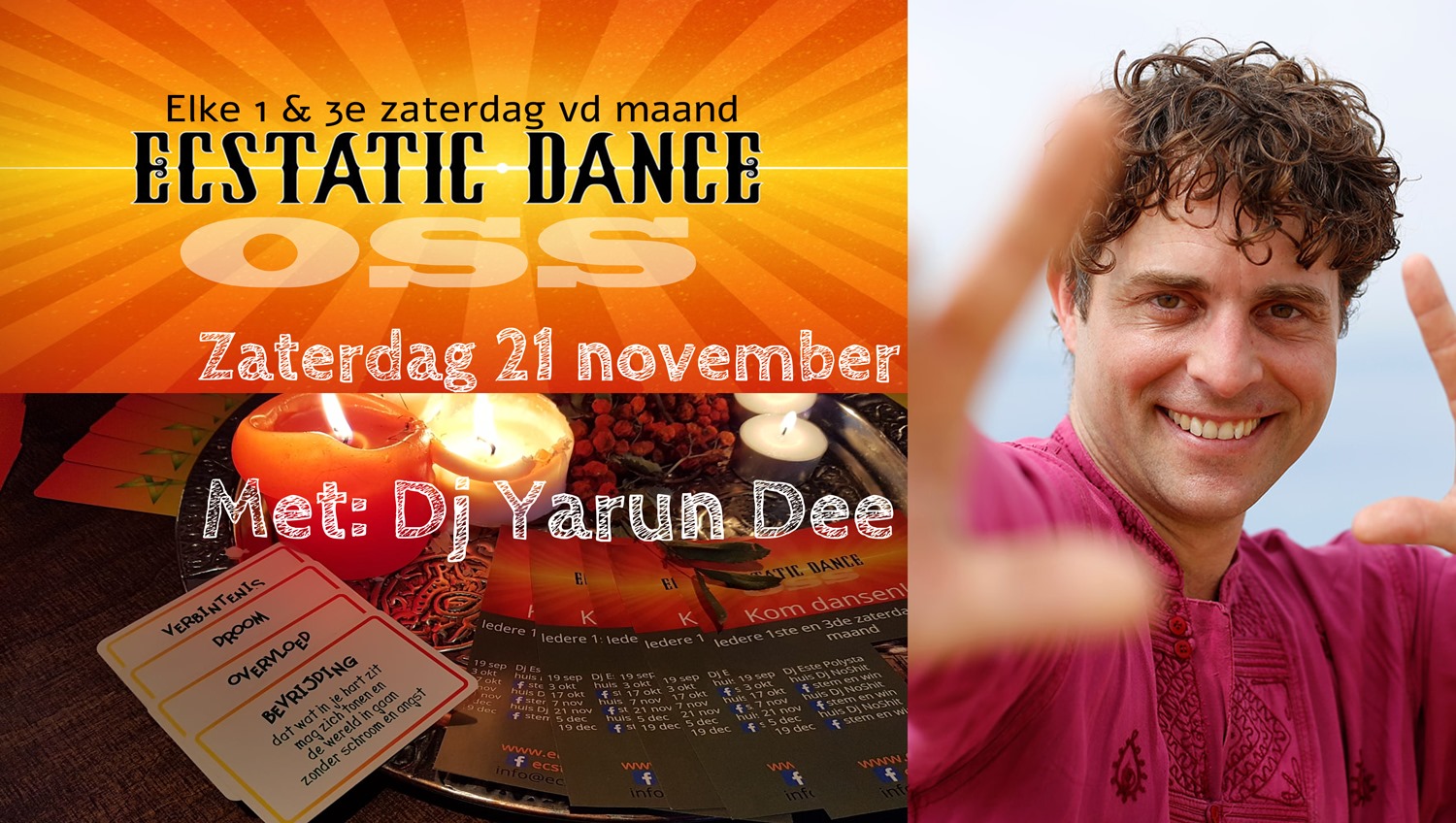 Ecstatic Dance Oss - Met DJ Yarun Dee!