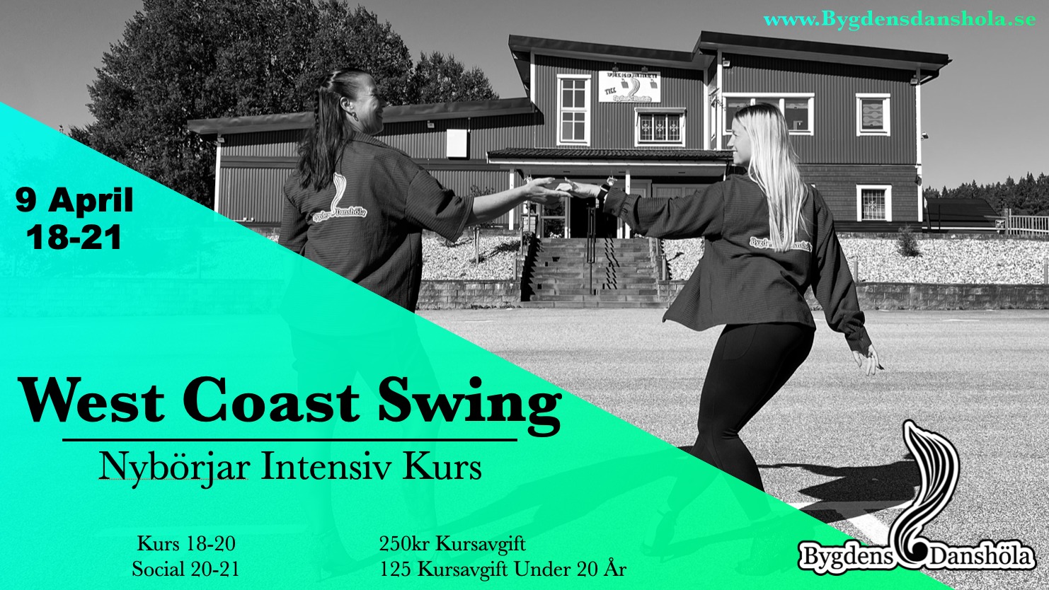 West Coast Swing Nybörjar Intensiv kurs med Erika & Åsa