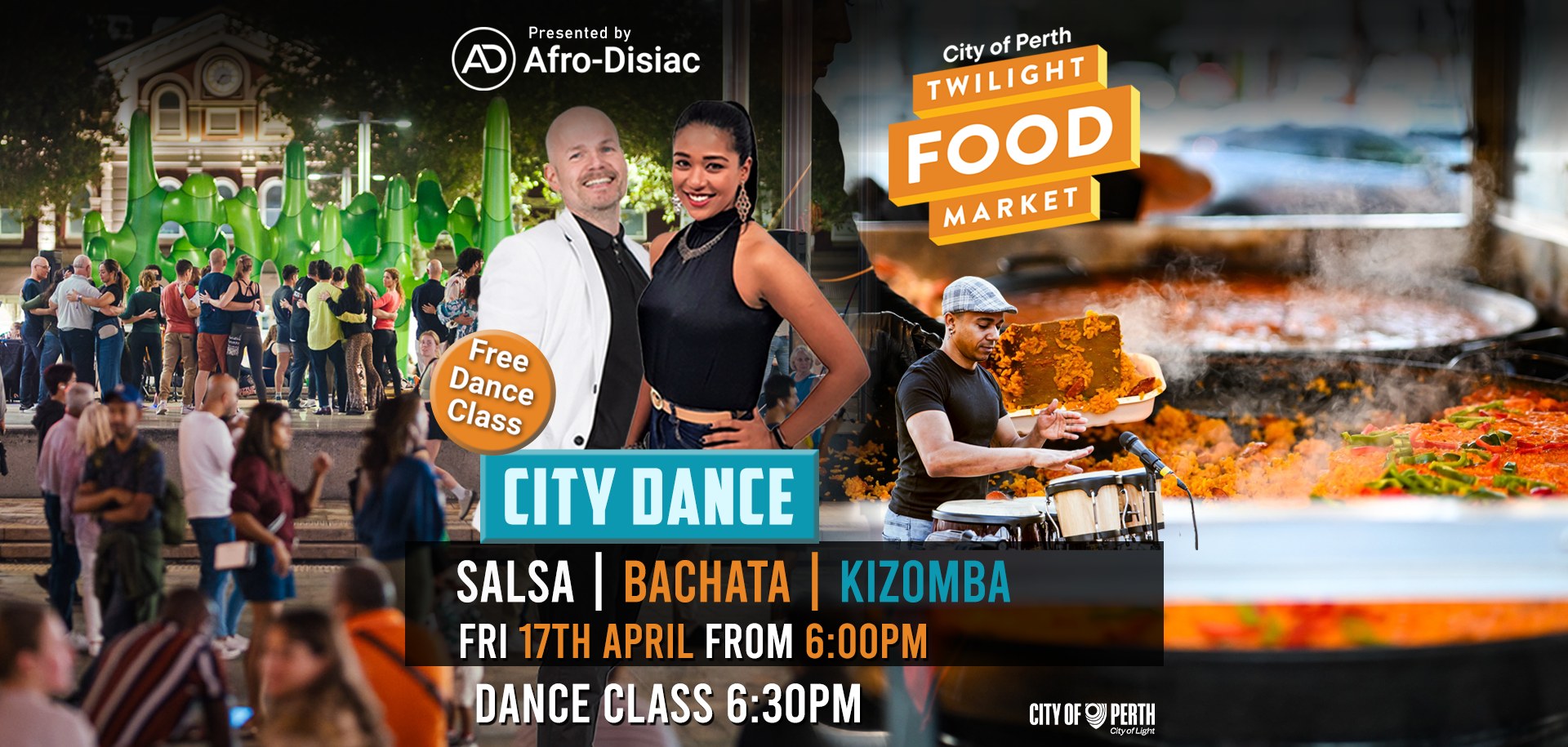 City Dance @ Twilight Food Market April 17th!