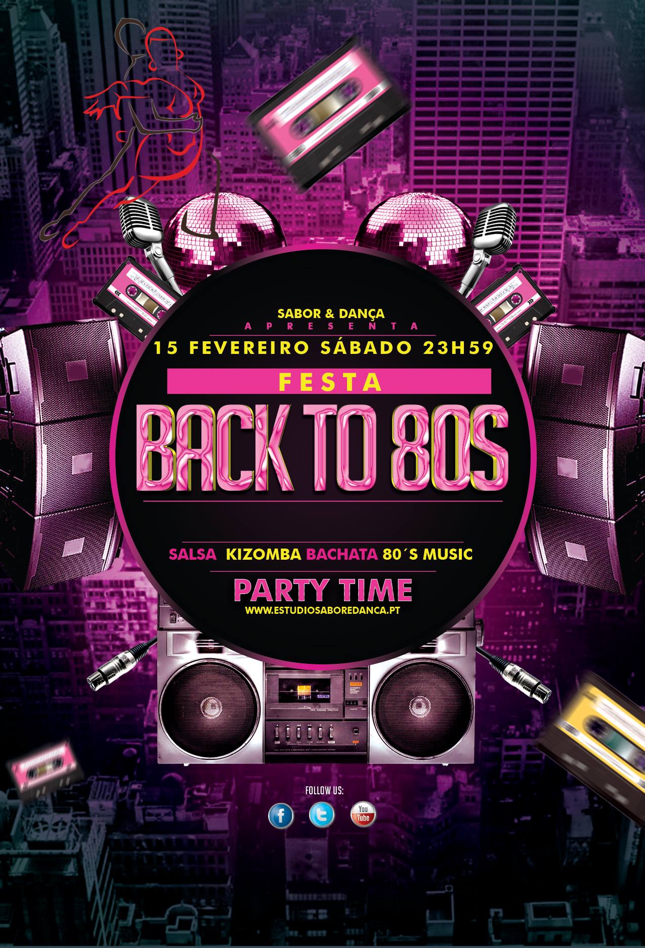 Back to 80´s Party - Sabor & Dança