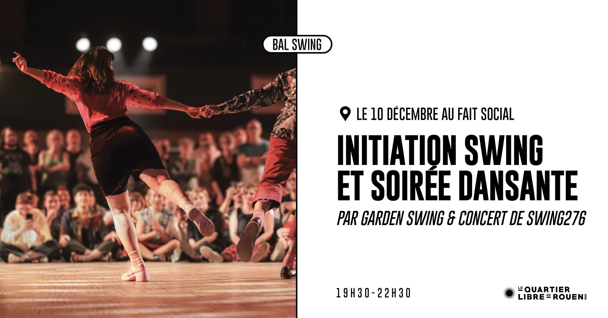 INITIATION SWING & SOIRÉE DANSANTE (par Garden Swing & Swing 276)
