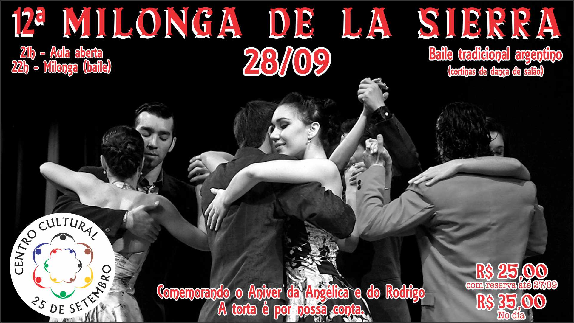 Milonga de La Sierra 12ª Edição