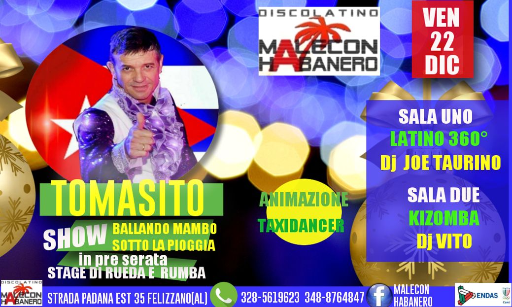 Show Ballando Mambo Sotto La Pioggia Di TOMASITO SANTAMARIA