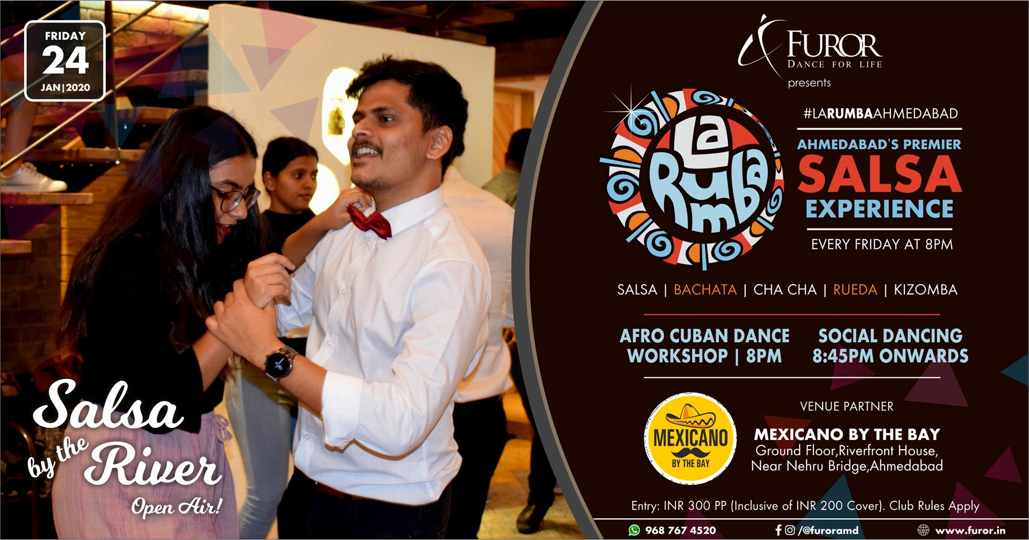 La Rumba - Salsa By The River! (Furor's Friday Salsa Social)
