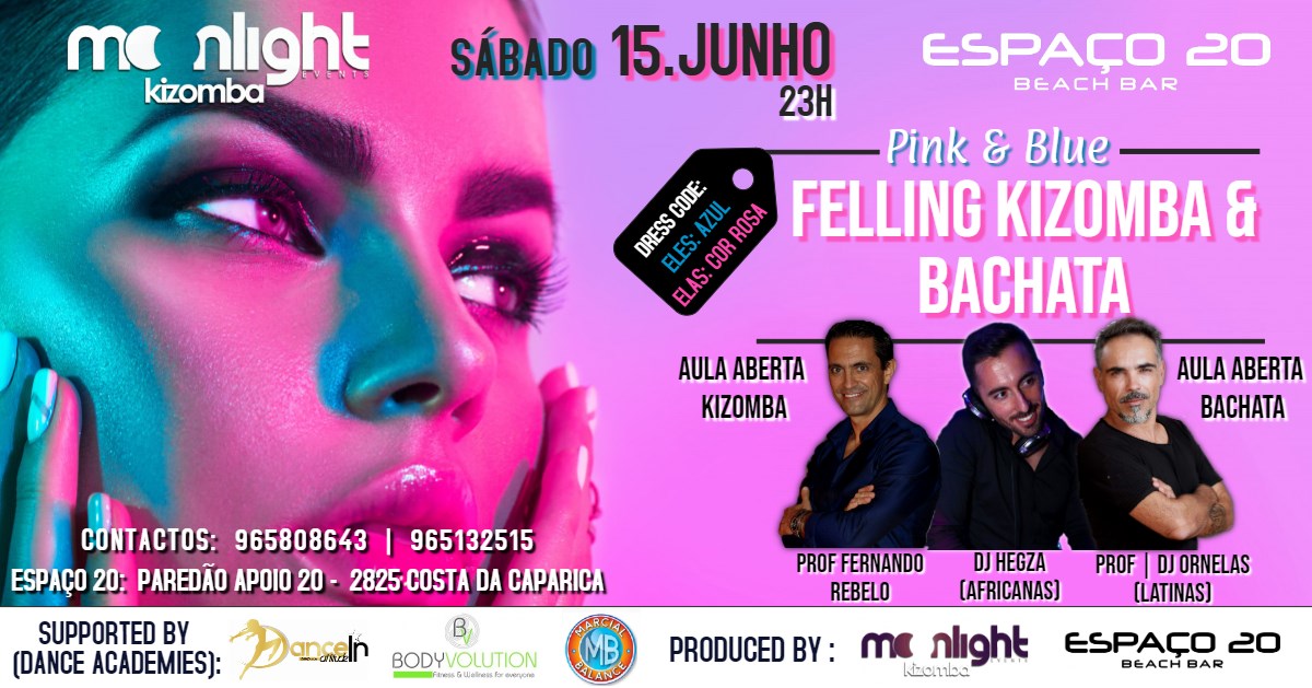 Moonlight Kizomba in "Feeling Kizomba & Bachata" no Espaço 20