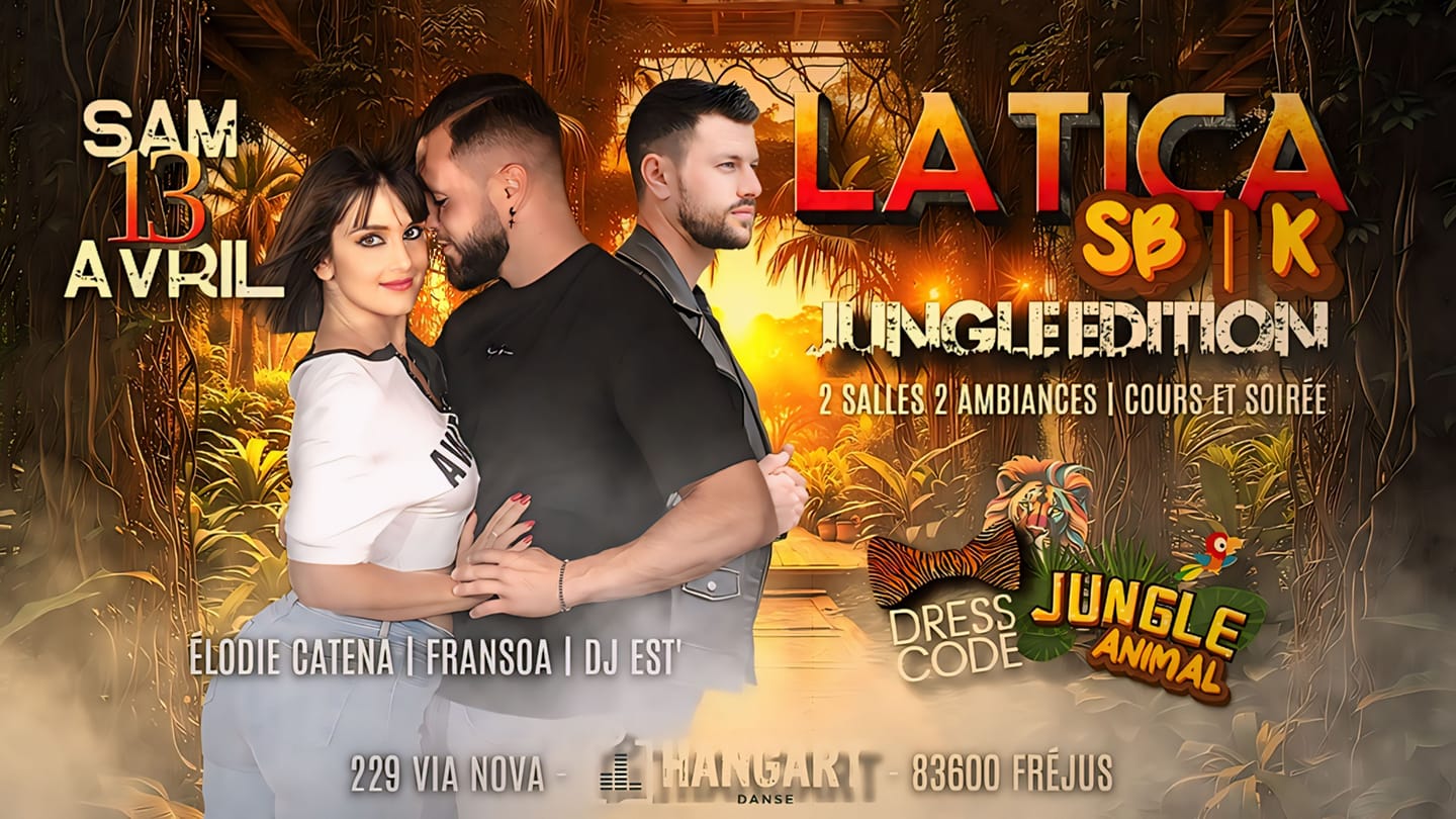 LATICA JUNGLE K BS - 2 SALLES 2 AMBIANCES