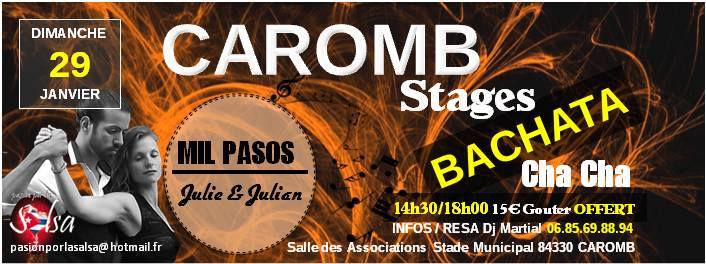 Caromb Stages ! Bachata & Cha Cha ! Vol 2 !