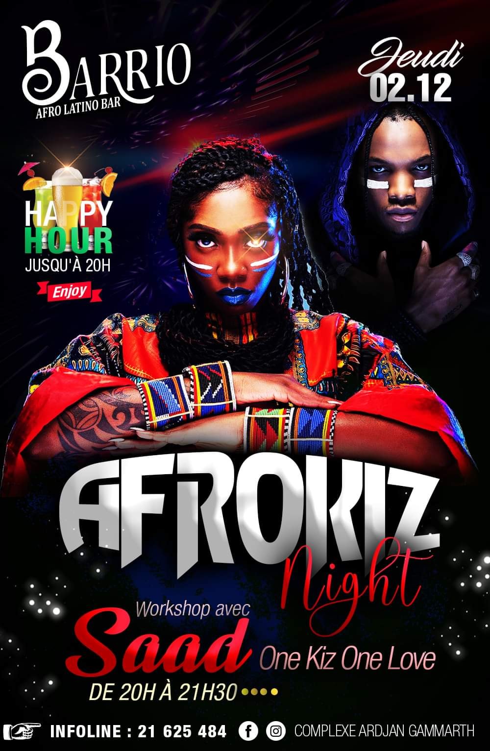 AFROKIZ NIGHT @BARRIO AFRO LATINO