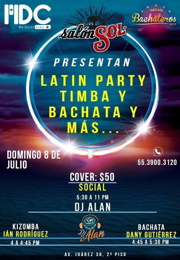 Timba Y Bachata Toda La Tarde En Salón Sol