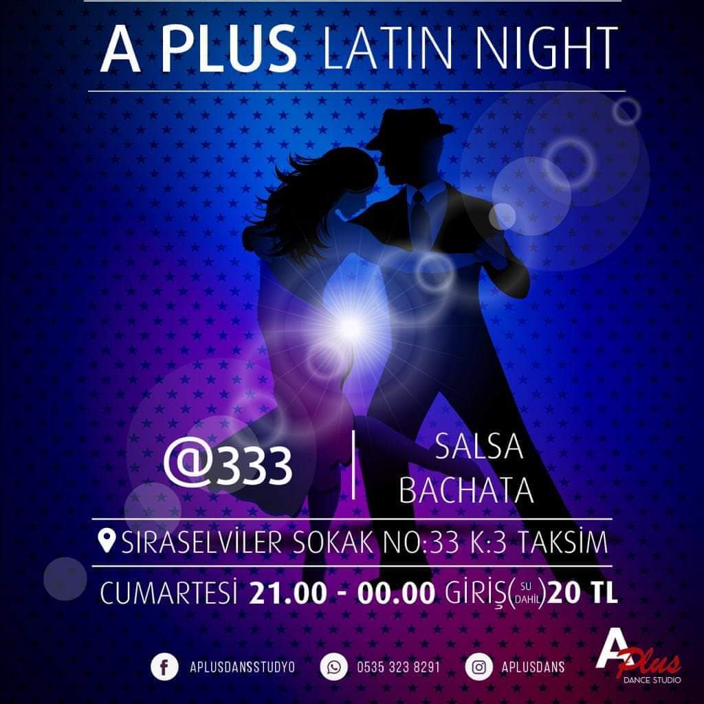 A Plus Latin Gecesi @333