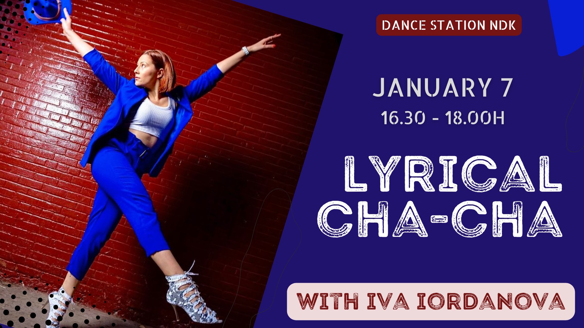 Lyrical Cha-cha with Iva Iordanova (exclusive class)