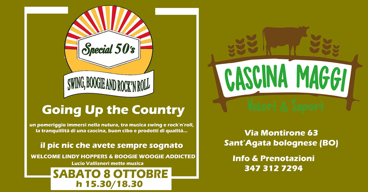 SWING in CASCINA - going up the country con Cascina Maggi & Special 50's.
