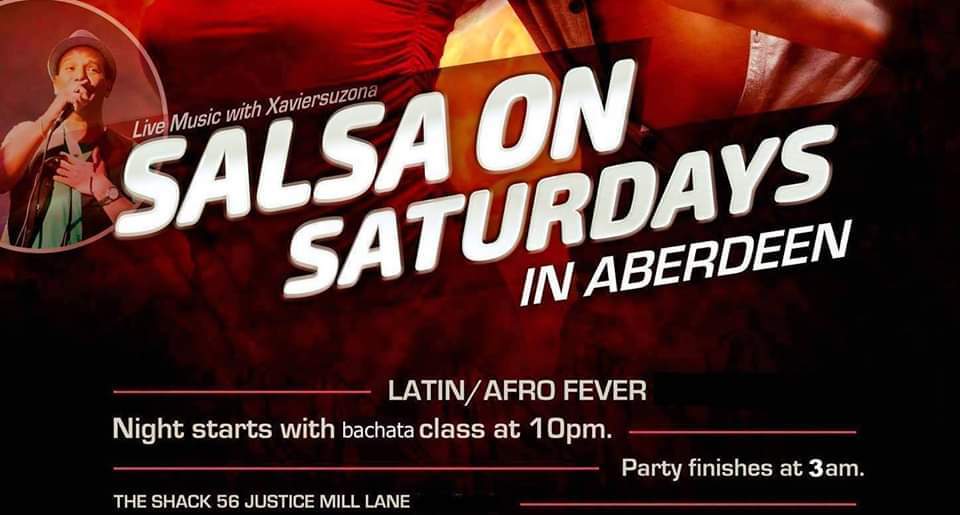 International LIVE Salsa Night + Bachata class at The Shack!