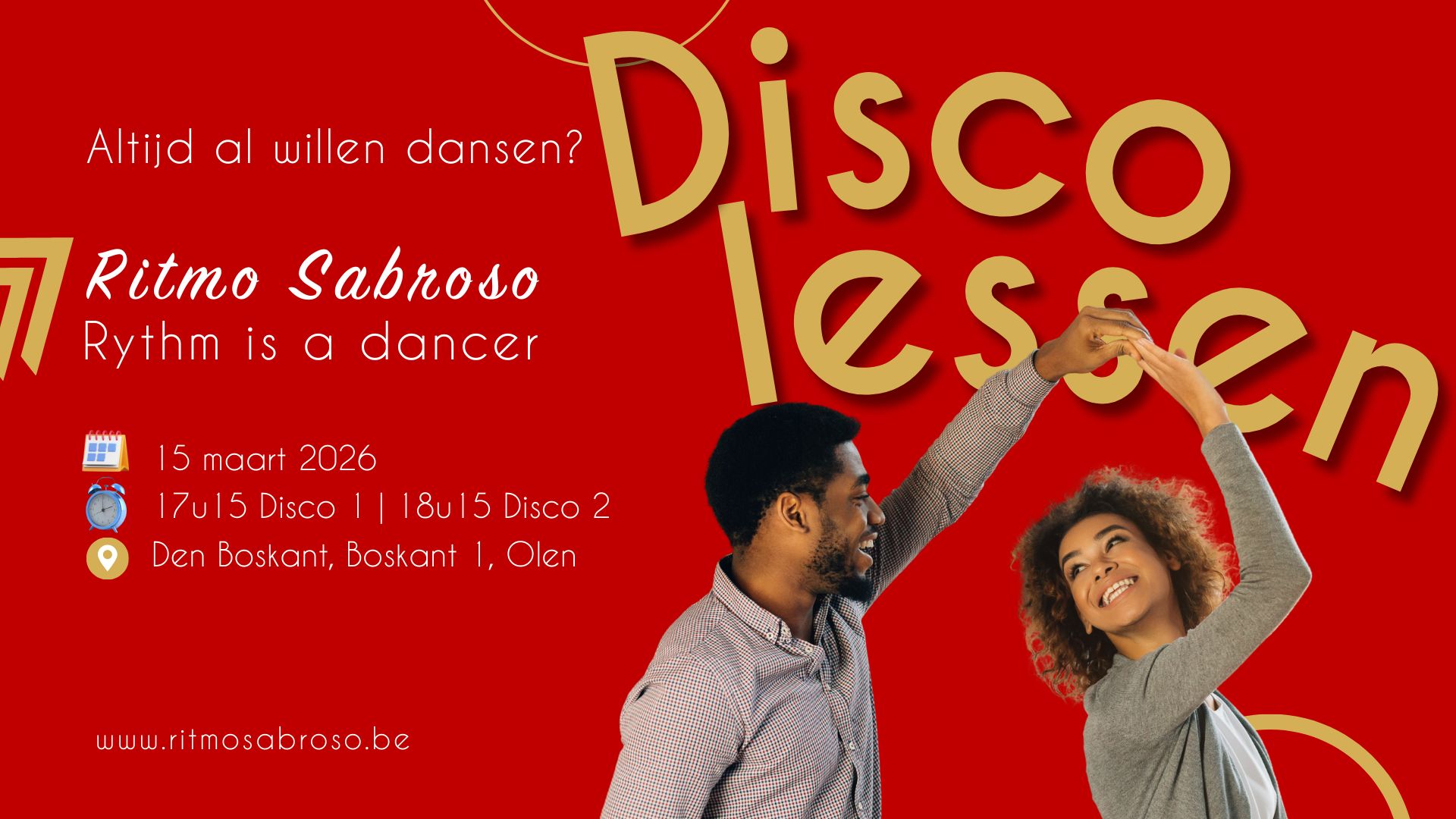 Discolessen in Olen